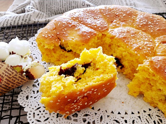 南瓜烤發(fā)糕