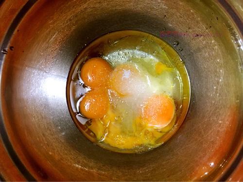 八寸戚風蛋糕(清水版)的做法