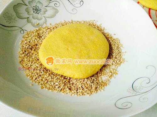 炸南瓜黍子餅的做法