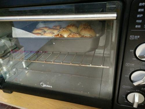 全麥小面包（豆沙餡）的做法