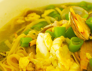 四季豆海鮮面的做法，鮮掉眉毛的簡單海鮮面