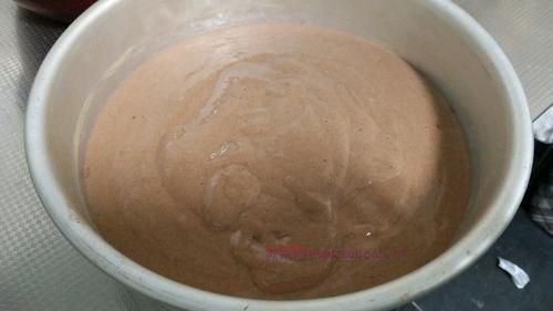 可可戚風蛋糕(8寸)的做法