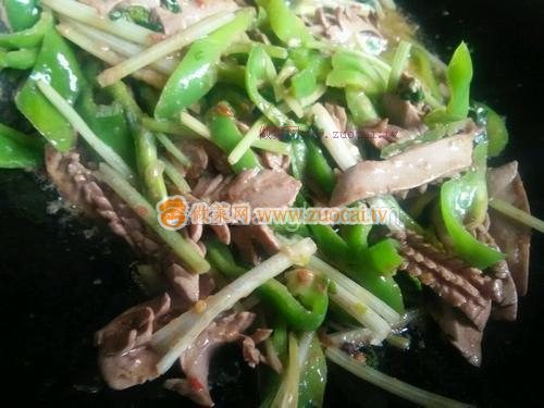 爆炒腰花的做法