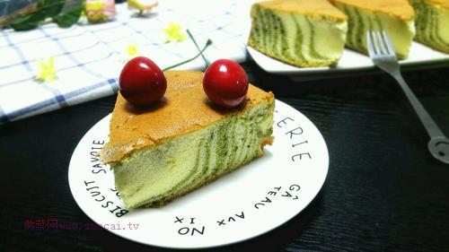 斑馬紋抹茶威風(fēng)蛋糕的做法