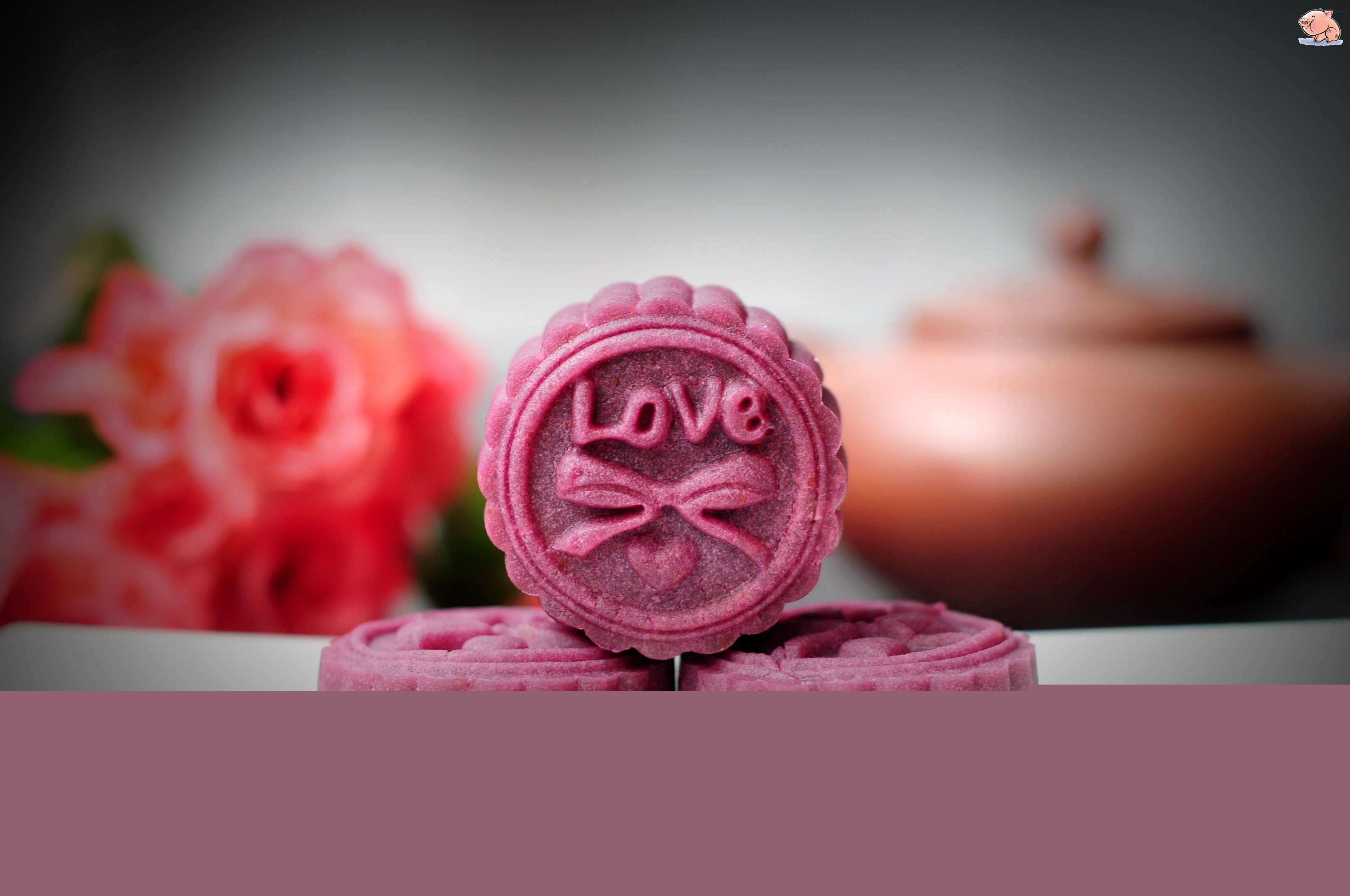 巧克力味桃山皮月餅