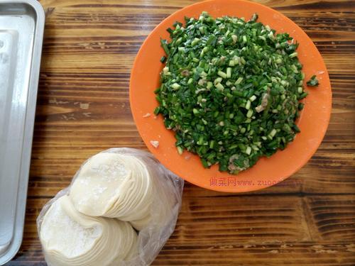 韭菜水餃的做法