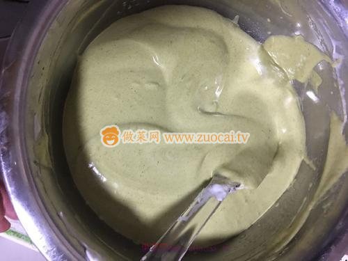 抹茶戚風(fēng)蛋糕的做法