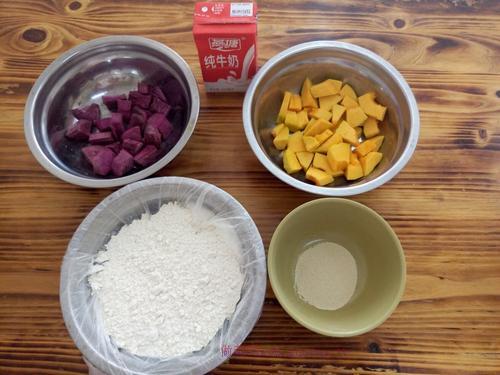 三色發(fā)糕的做法