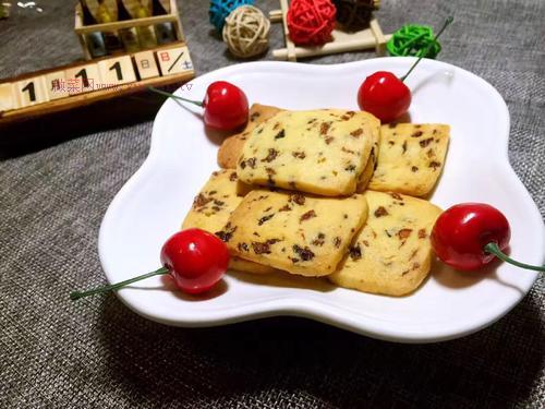 紅提曲奇的做法