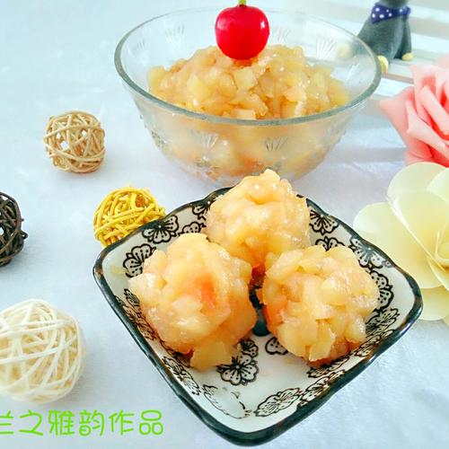 蘋(píng)果餡料的做法