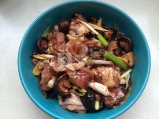 香菇蒸雞的做法步驟:8