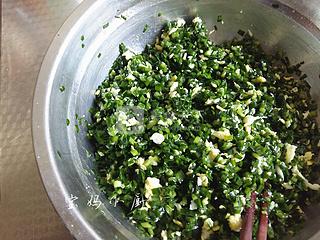 韭菜素盒子的做法步驟:8