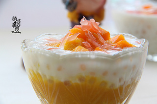 深受大眾們喜愛的一道甜品---楊枝甘露的做法步驟:9