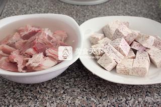 豆豉香芋蒸排骨的做法步驟:1