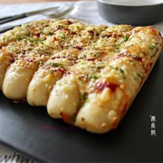 蔥香肉松排包的做法