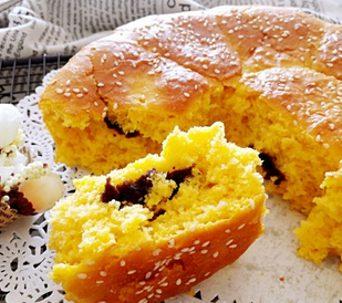 南瓜烤發(fā)糕的家常做法