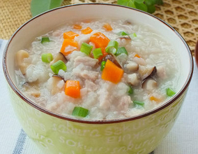胡蘿卜香菇瘦肉粥的家常做法