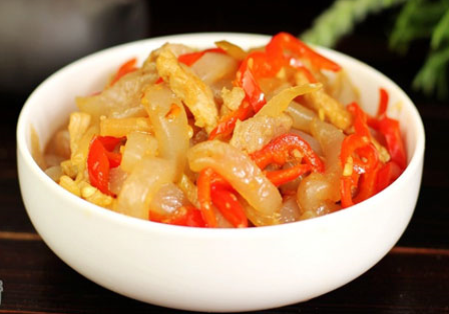 酸蘿卜炒魔芋豆腐 減肥治便秘的家常開(kāi)胃菜