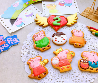 小豬佩奇糖霜餅干的家常做法