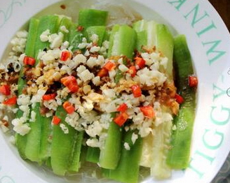 美味可口的蒜蓉粉絲蒸絲瓜怎么做最好吃