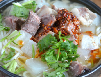 冬天最愛的羊肉蘿卜湯面的家常做法