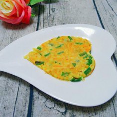 愛心雞蛋餅的做法