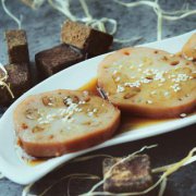 滋補(bǔ)紅糖糯米藕的做法