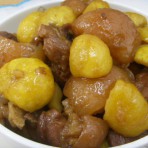 板栗燉豬蹄
