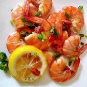 檸檬鮮蝦的做法