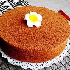 可可戚風蛋糕（8寸）的做法