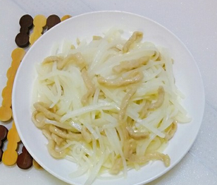 白蘿卜肉絲的家常做法
