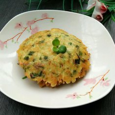 青蘿卜絲雞蛋餅的做法