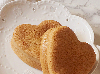 玉米培根心形戚風(fēng)蛋糕的家常做法