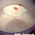 牛奶枸杞燉銀耳