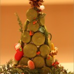 抹茶馬卡龍圣誕樹