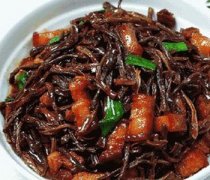 【干豇豆紅燒肉】干豇豆紅燒肉的