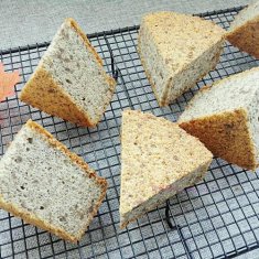 黑米燙面戚風(fēng)的做法