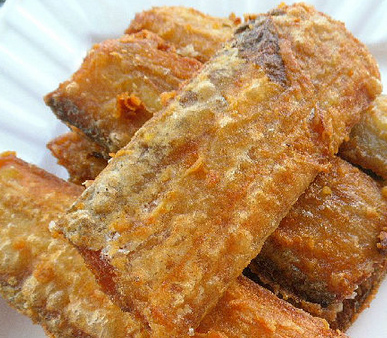 炸帶魚(yú)段的家常做法