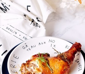 迷迭香烤雞腿的家常做法