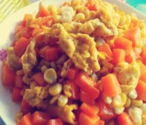 【胡蘿卜炒雞蛋的做法】胡蘿卜炒