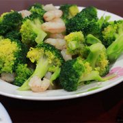 【西蘭花炒蝦仁胡蘿卜】西蘭花炒