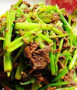 【芹菜炒牛肉末的做法】芹菜炒牛肉末的營養(yǎng)價值_芹菜炒牛肉末的注意