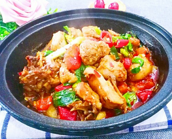干鍋番茄雞的家常做法