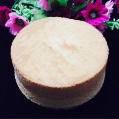 六寸酸奶戚風(fēng)蛋糕的做法