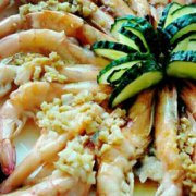 蒜蓉開邊蝦的做法