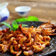 魷魚鐵板燒的做法