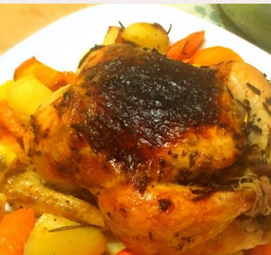 迷迭香烤雞的家常做法