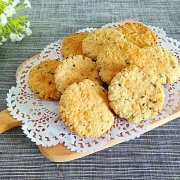 芝麻燕麥餅干的做法