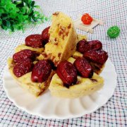 玉米面紅棗發(fā)糕的做法