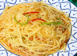 醋溜土豆絲的做法大全